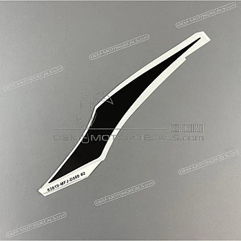 Kontpaneel sticker, linkerkant