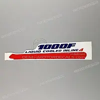 HONDA Emblème CBR du carénage supérieur, côté droit 83621-MM5-640ZA