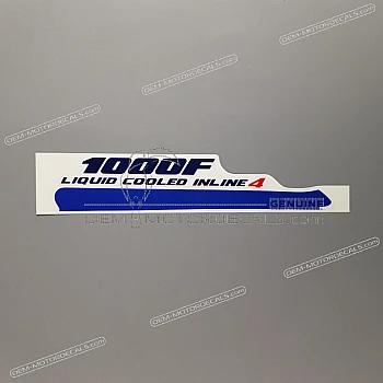 Front cowling decal, left side