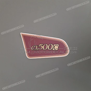 Side cowling decal, left side