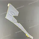 Side cowling decal, left side