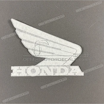 Tankaufkleber, Linke Seite