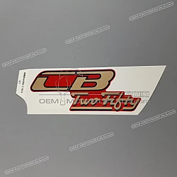 Frame cowling decal, right side