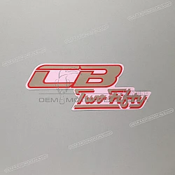 Frame cowling decal, right side