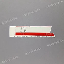 Frame cowling decal, right side