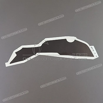 Frame cowling decal, left side