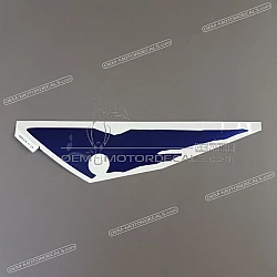 Frame cowling decal, left side