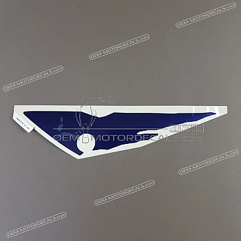 Frame cowling decal, left side