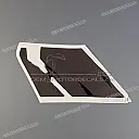 CBR Fireblade upper cowl stripe decal, left side
