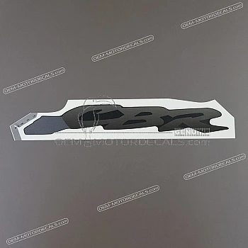 Lower cowl CBR graphic, left side