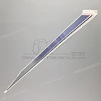 HONDA Autocollant de carénage gauche, côté gauche 83705-MY7-780ZA