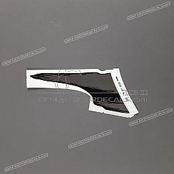 Framecover sticker, linkerkant