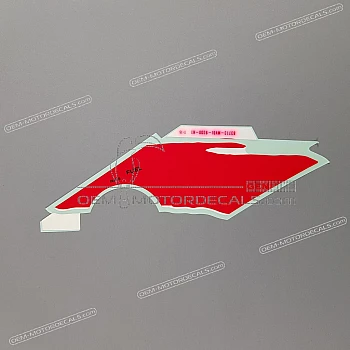 Naklejka na tylną owiewkę / zadupek, lewa strona