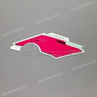 HONDA Linker voorspatbordsticker, linkerkant 83713-MV9-930ZB