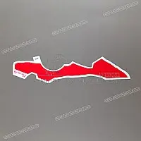 HONDA Side fairing stripe, left side 83714-MV9-930ZA