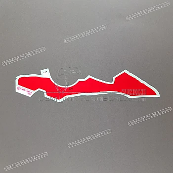 Naklejka na tylną owiewkę / zadupek, lewa strona