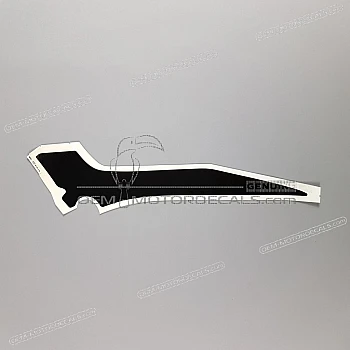 Frame cowling decal, left side