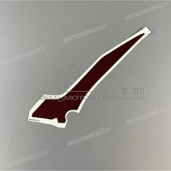 Frame cowling decal, left side