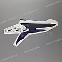 CBR600F Hurricane left side cover stripe graphic