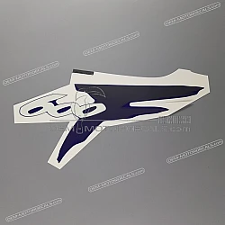 CBR600F Hurricane linke Seitenverkleidung Aufkleber