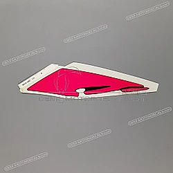 Heckverkleidung Aufkleber, Linke Seite