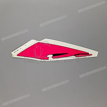 Tail cowl decal, left side