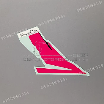 Framecover sticker, linkerkant