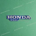 Naklejka z logo HONDA na centralną tylną owiewkę