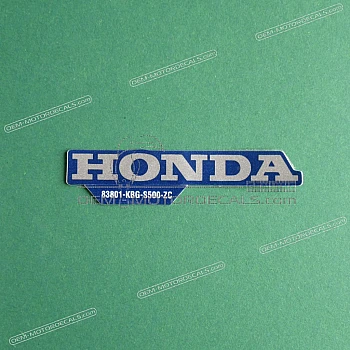 Adesivo posteriore coda carena