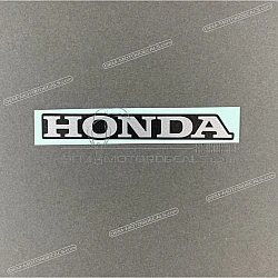 Emblème Honda sur réservoir