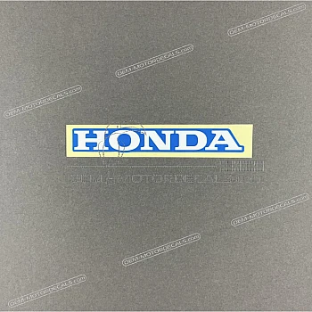 Pegatina emblema Honda del colín