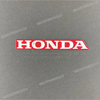 Autocollant emblème Honda sur cadre arrière