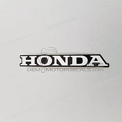 Front cowling decal