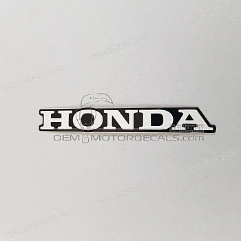 Front cowling decal