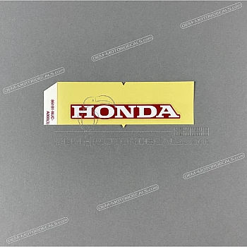 Naklejka na tylną owiewkę / zadupek