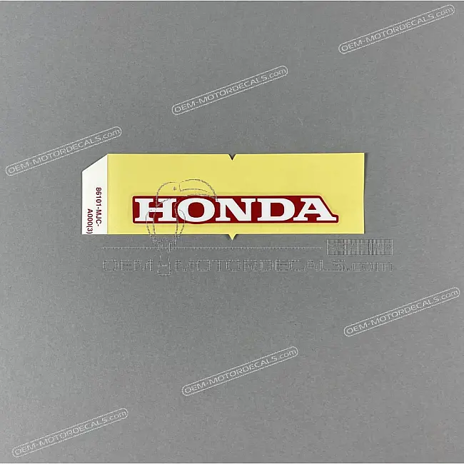 Honda CBR600RR Achterkuip HONDA Logo Sticker OEM 86101MJCA00ZG