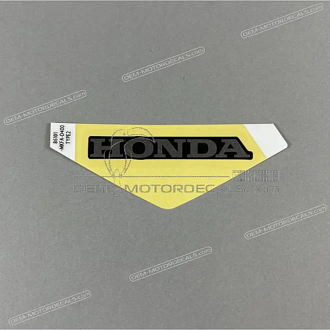 Honda CBR1000RR FIREBLADE Adesivo Logo HONDA per Codone OEM 86101MKFD40ZA