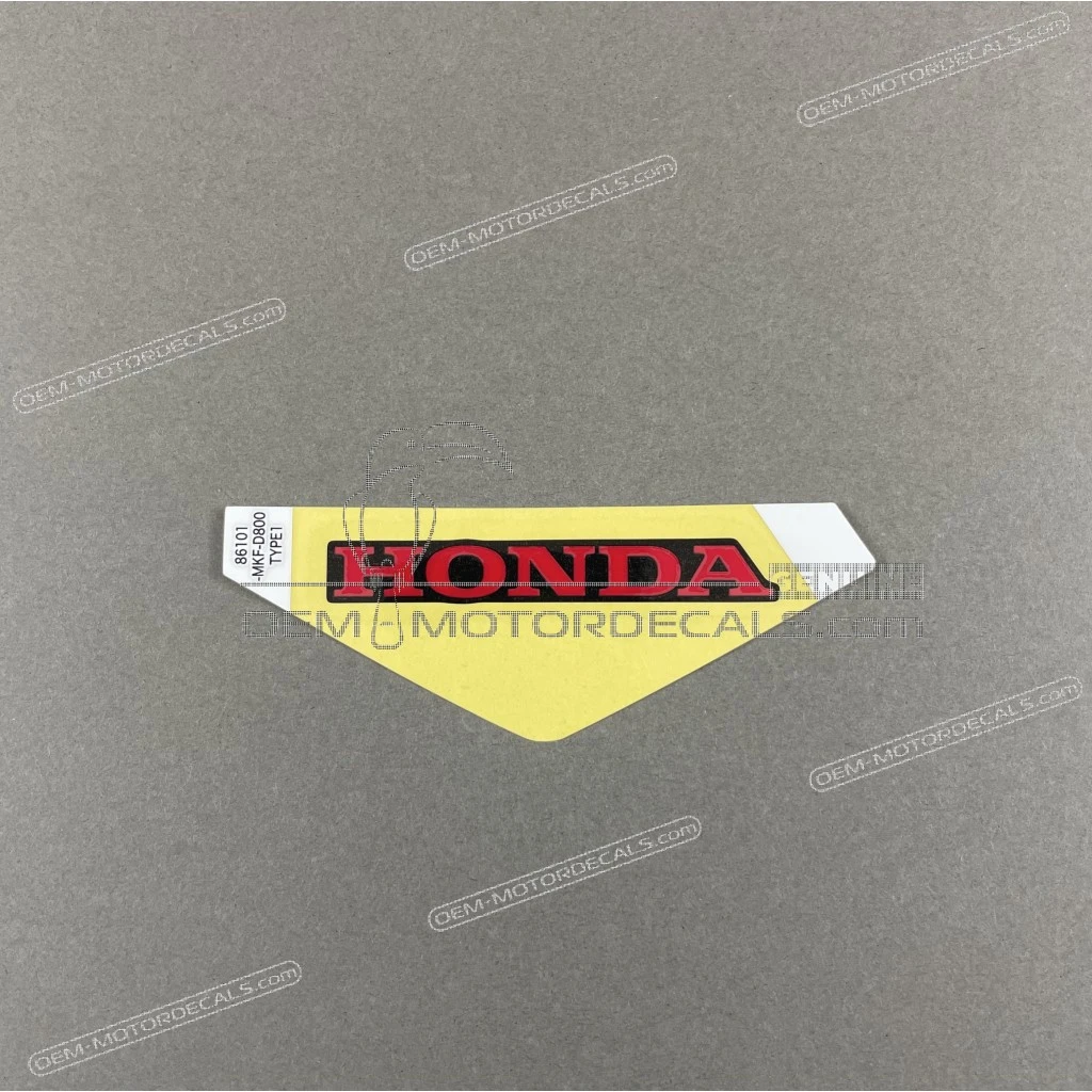 Honda CBR1000RR FIREBLADE Tail Cowl HONDA Logo Emblem OEM 86101MKFD80ZA
