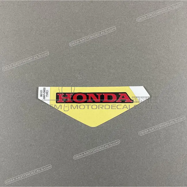 Emblème logo HONDA pour coque arrière Honda CBR1000RR FIREBLADE OEM 86101MKFD80ZA