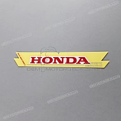 Front cowling decal