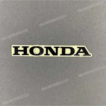 Autocollant emblème Honda sur garde-boue arrière