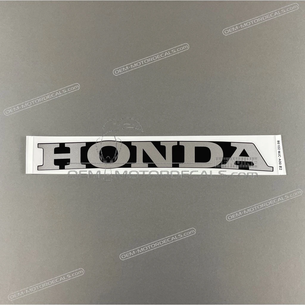 Honda CBR600RR Emblema carena inferiore HONDA Lato Destro OEM 86102MJCA00ZB
