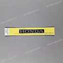 Emblema con logo HONDA para colín