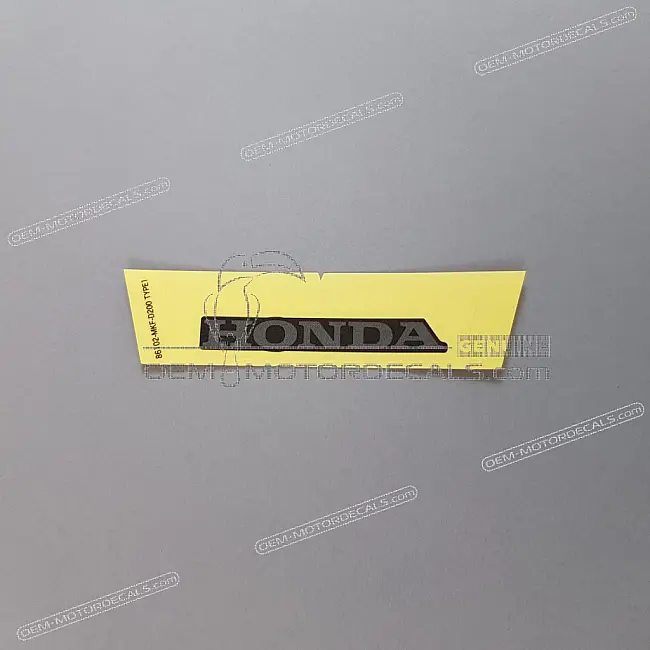 Adesivo Logo Codone Honda CBR1000RR FIREBLADE OEM 86102MKFD20ZA