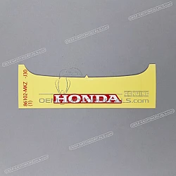 Pegatina para carenado frontal