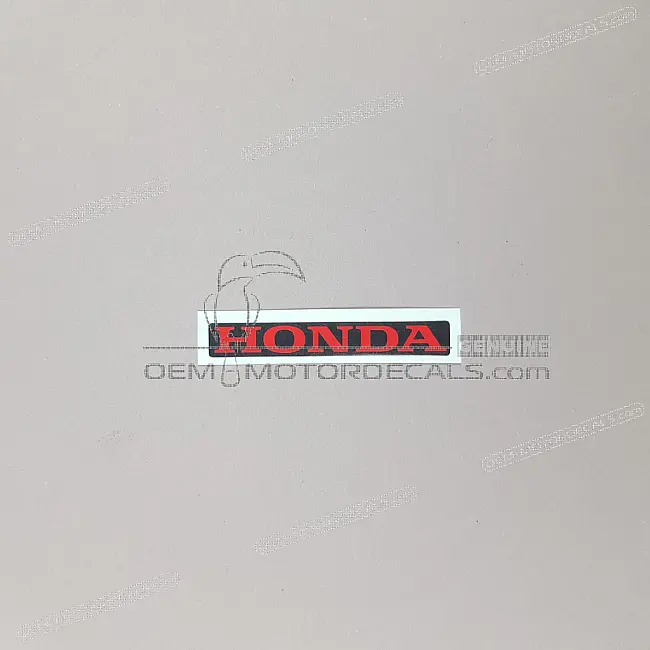 Honda CBR125R Achterkap Sticker OEM 86103KPP620ZB