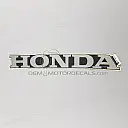 Quilla HONDA marca, lado derecho