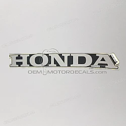 Belly pan decal, right side