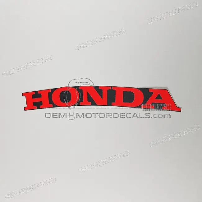 Honda CBR650F Adhesivo Quilla Derecha Logo HONDA OEM 86103MJEDD0ZA