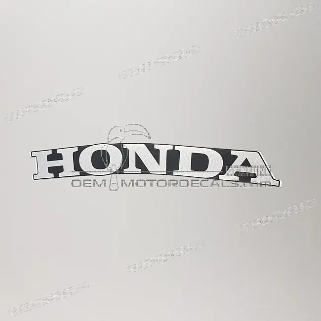 Honda CBR650F Onderkuip HONDA Logo Sticker Rechterzijde OEM 86103MJEDD0ZB